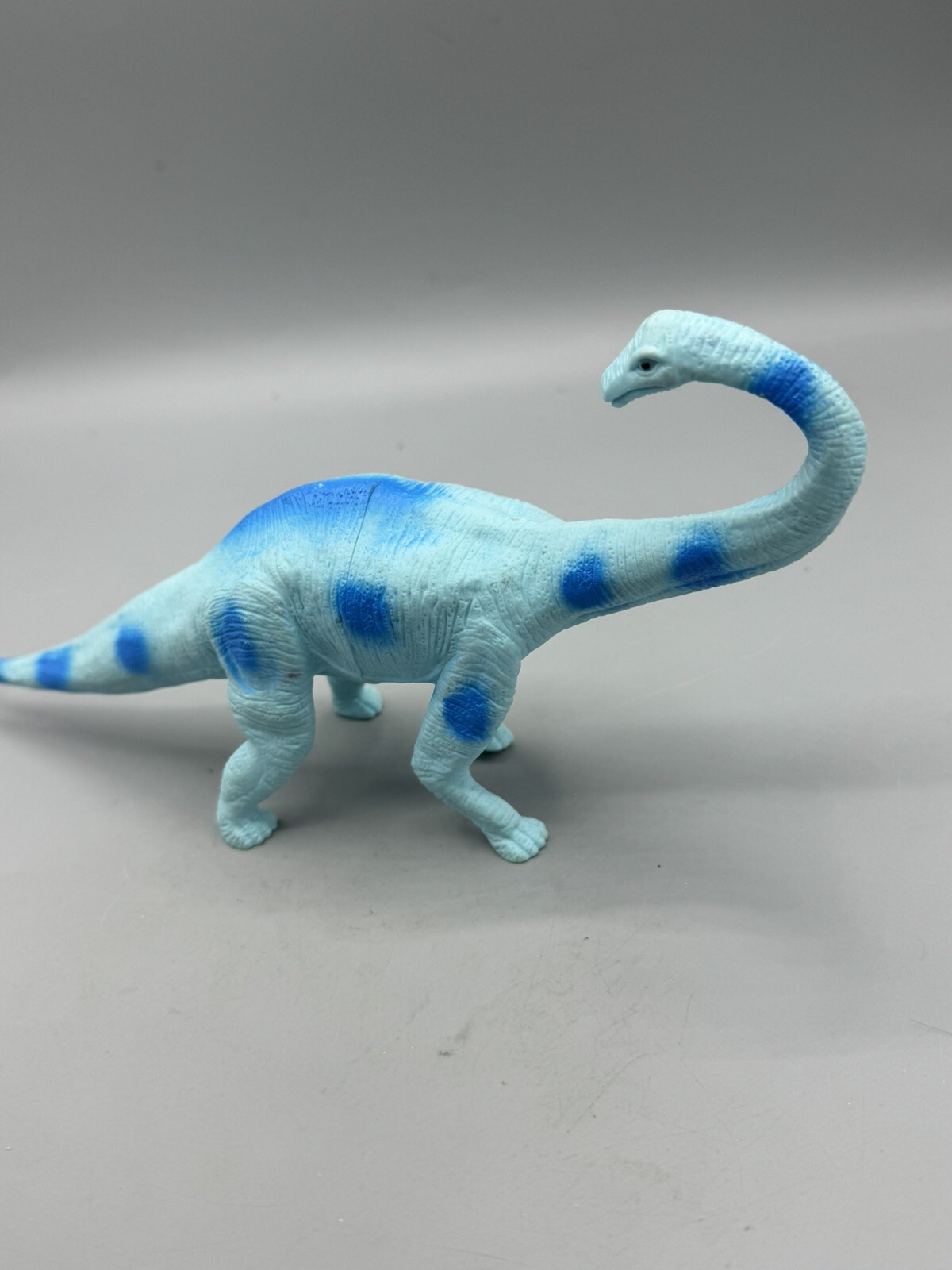 Ankyo Brontosaurus Dinosaur Toy Blue Figure