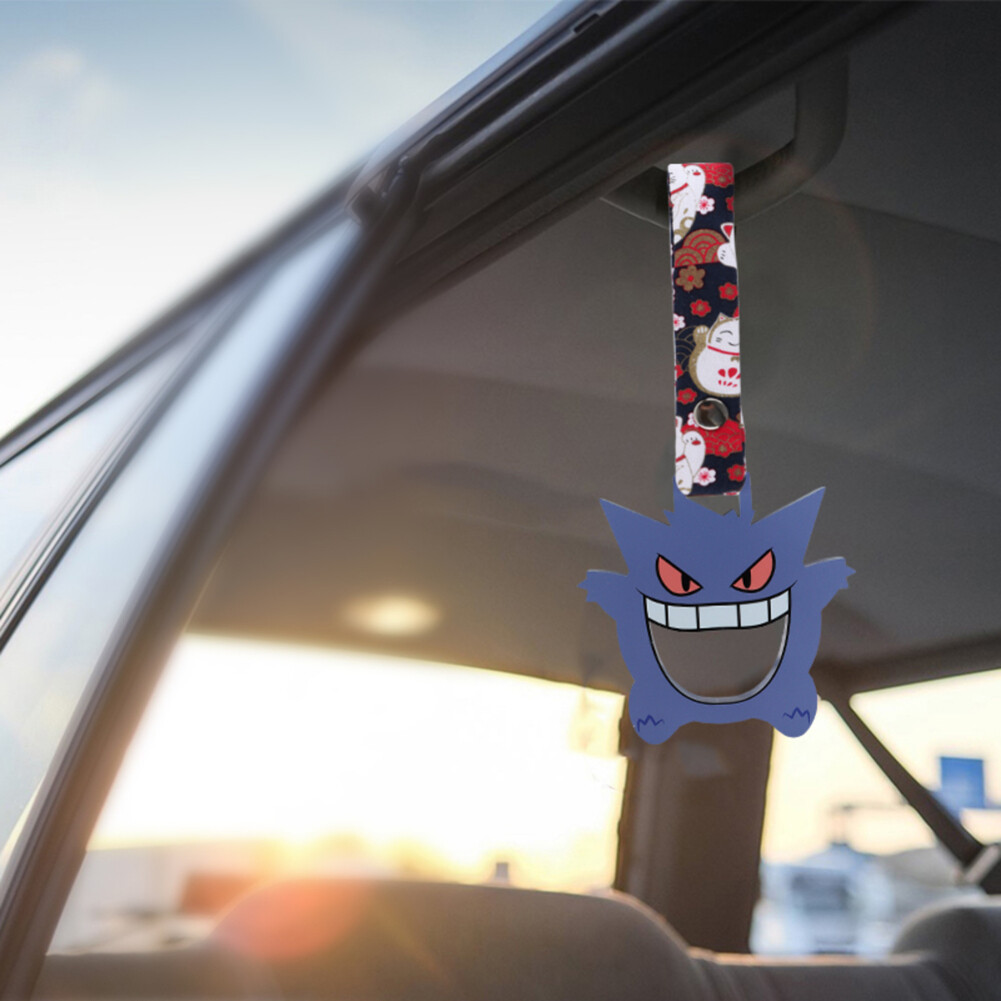 JDM TSURIKAWA Anime GENGAR Ring Car Subway Train Bus JP Pattern Nyl Handle Strap