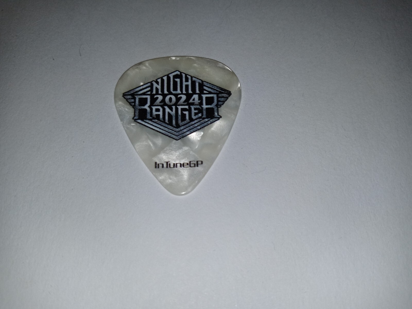 NIGHT RANGER Classic Rock Band 2024 Concert Tour Pearl GUITAR PICK #3