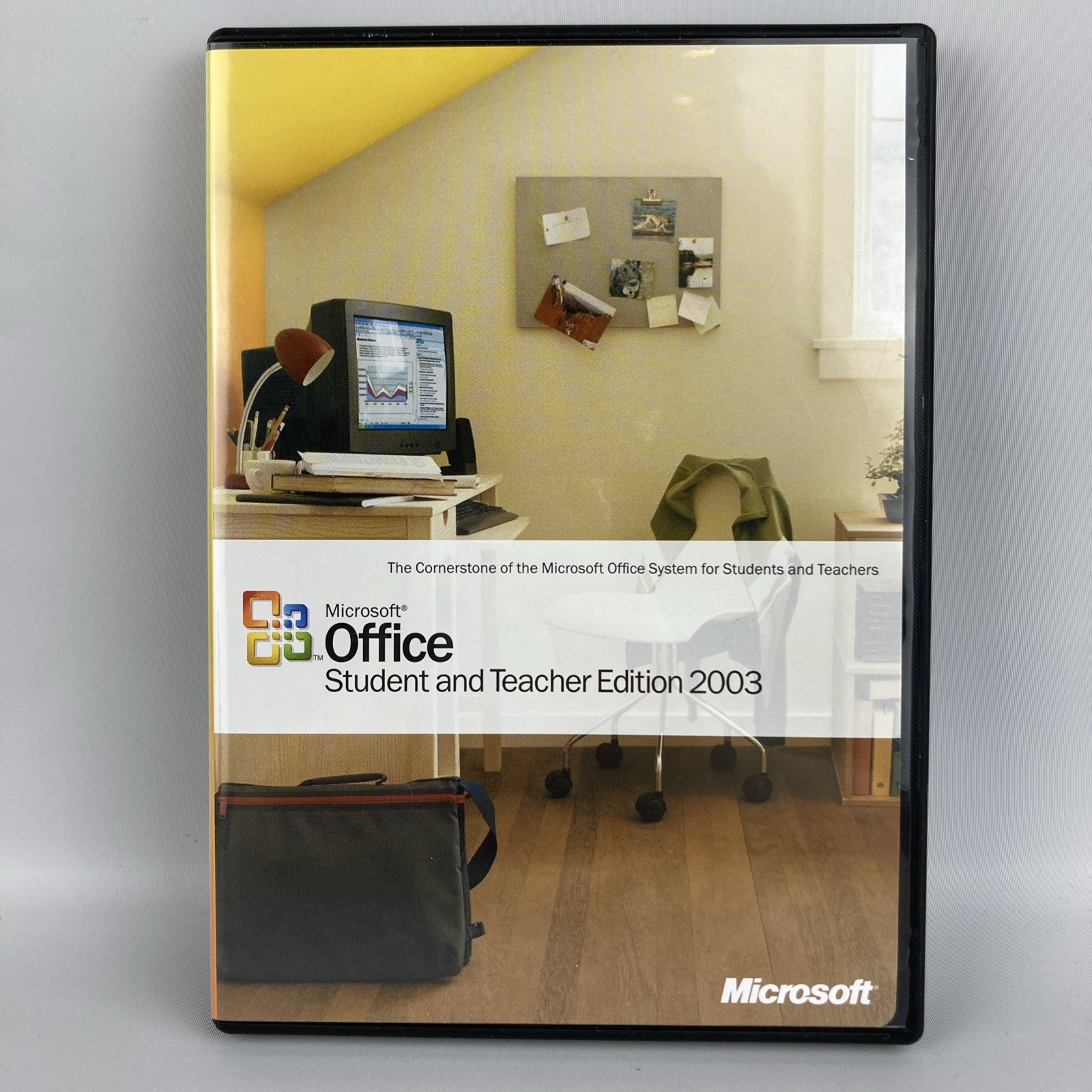 Microsoft Office Student and Teacher Edition 2003 Word Excel With Key OEM