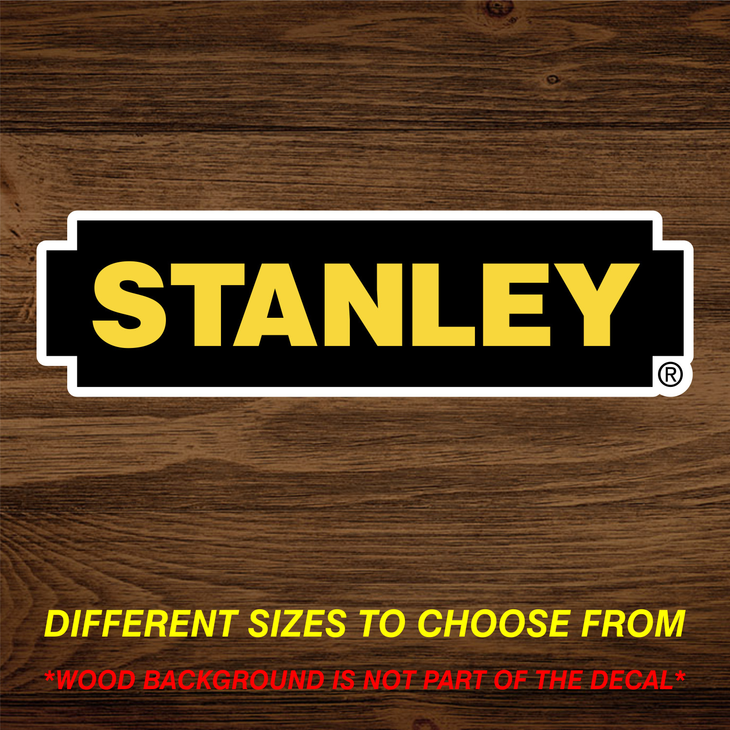 Stanley Tools Vinyl Decal Sticker Free Shipping