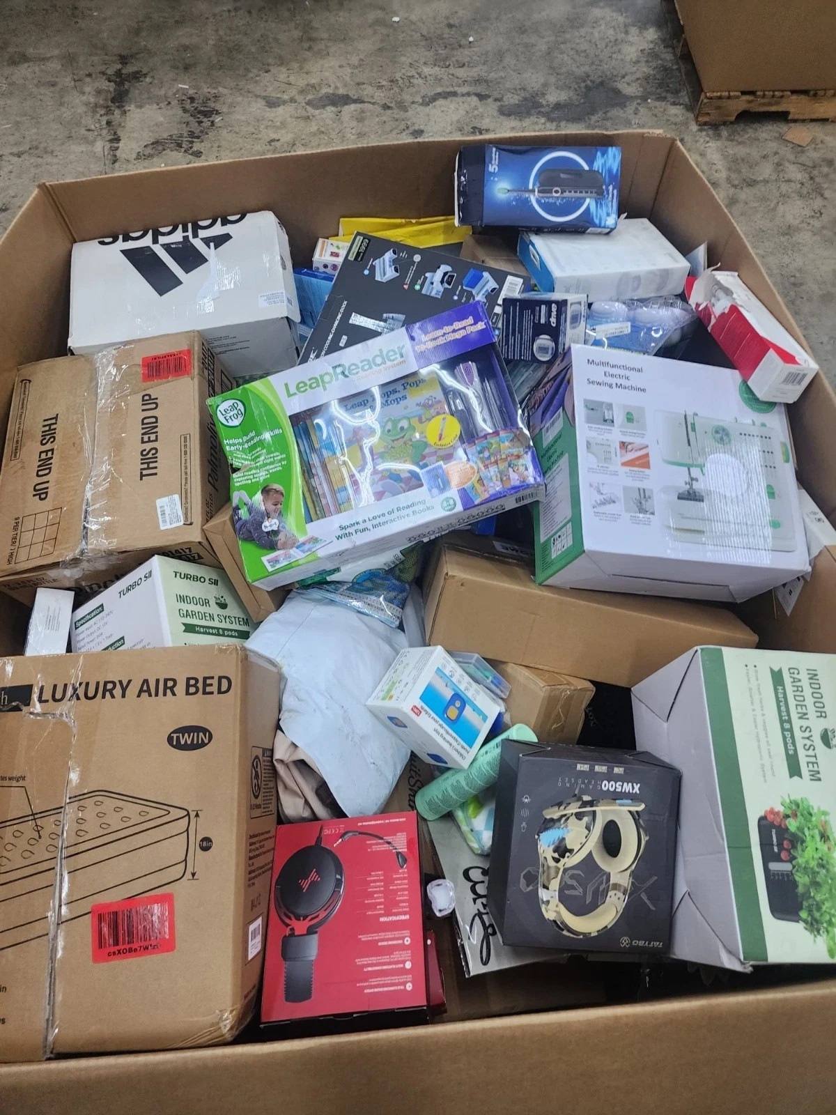 New liquidation retail mystery box from Home Goods and Target. Medium.