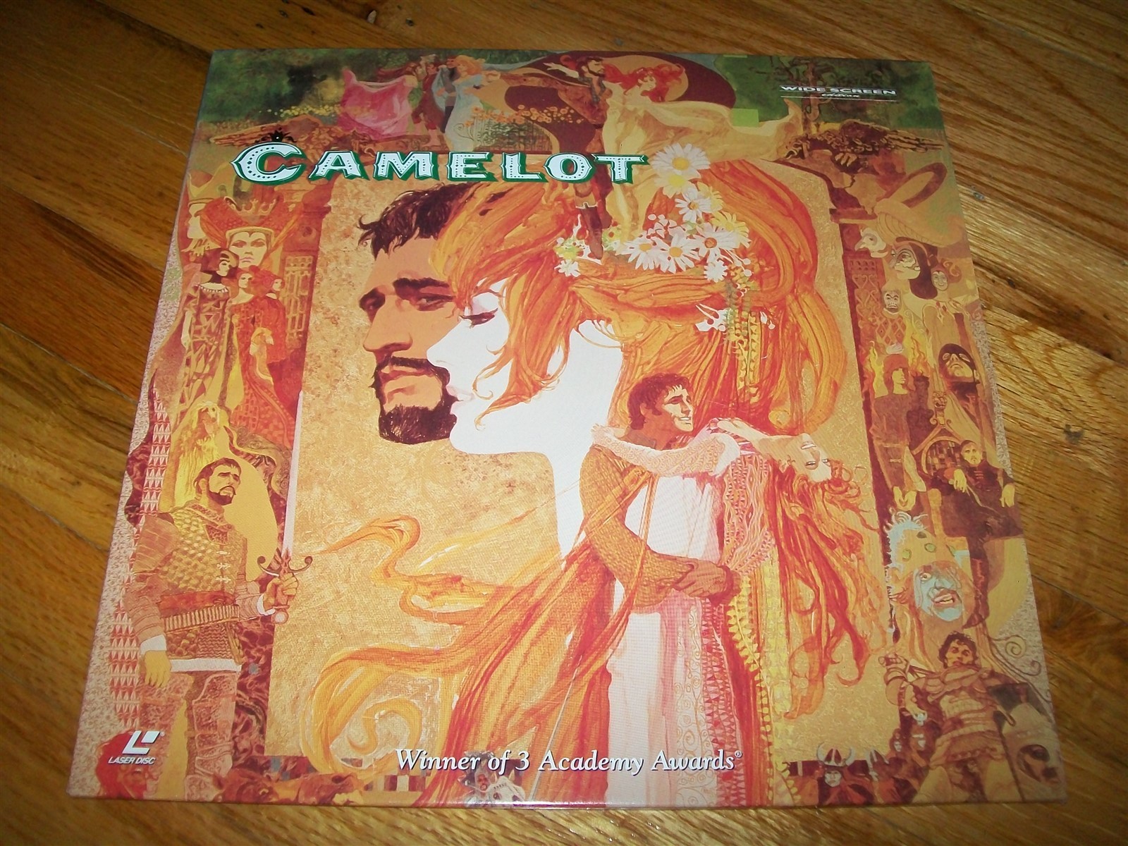 CAMELOT 2-Laserdisc LD WIDESCREEN FORMAT EXCELLENT CONDITION RARE GREAT FILM!