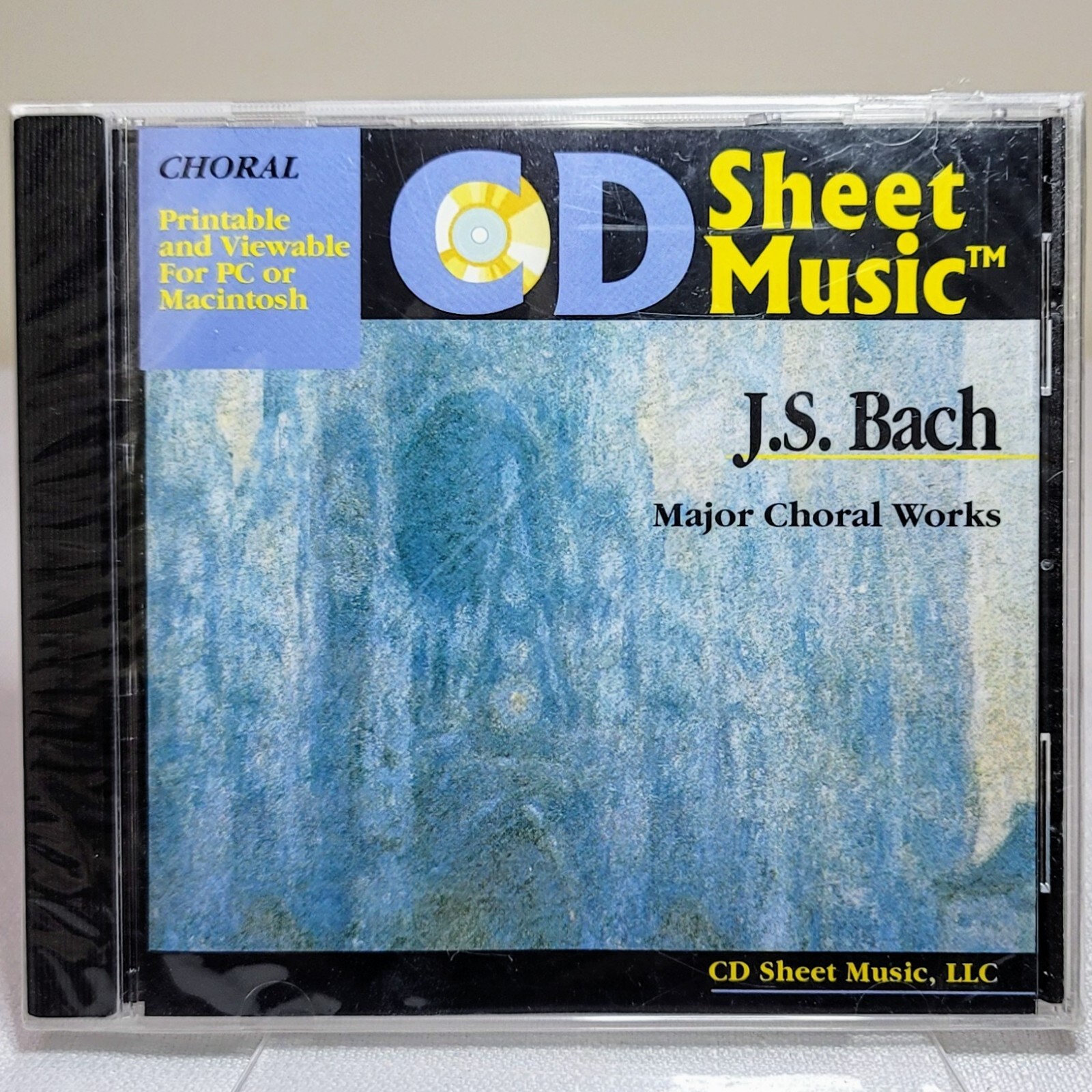 CD Sheet Music - J.S. Bach Major Choral Works - Printable & Viewable PC and Mac