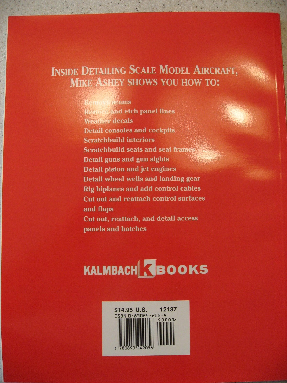 Vtg Fine Scale Modeler Detailing Scale Model Aircraft Paperback Mike Ashey 1994