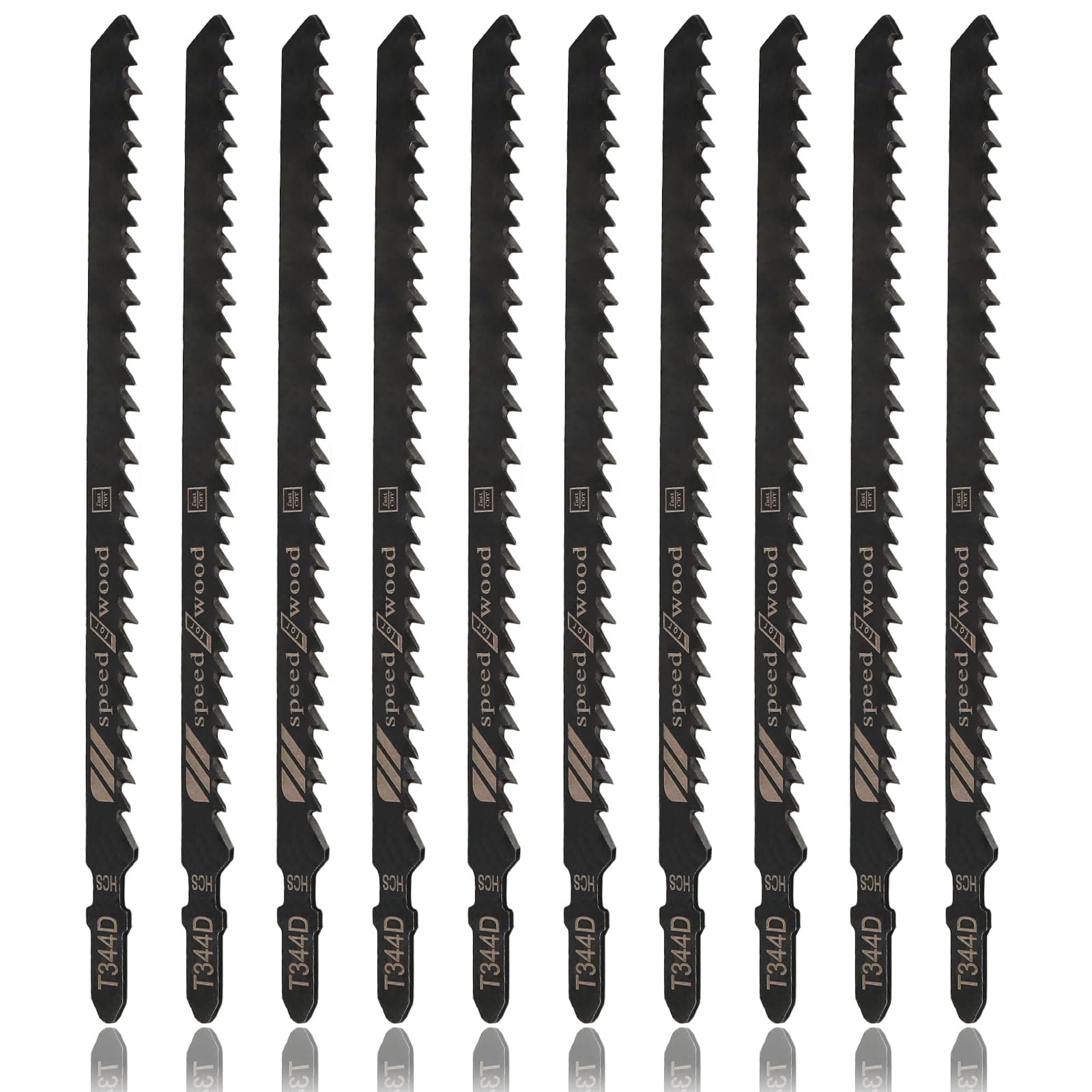 20 Pcs T344D T Shank Jigsaw Blades, 6 TPI Jig Saw Blades 6 Inch Jigsaw Blades...