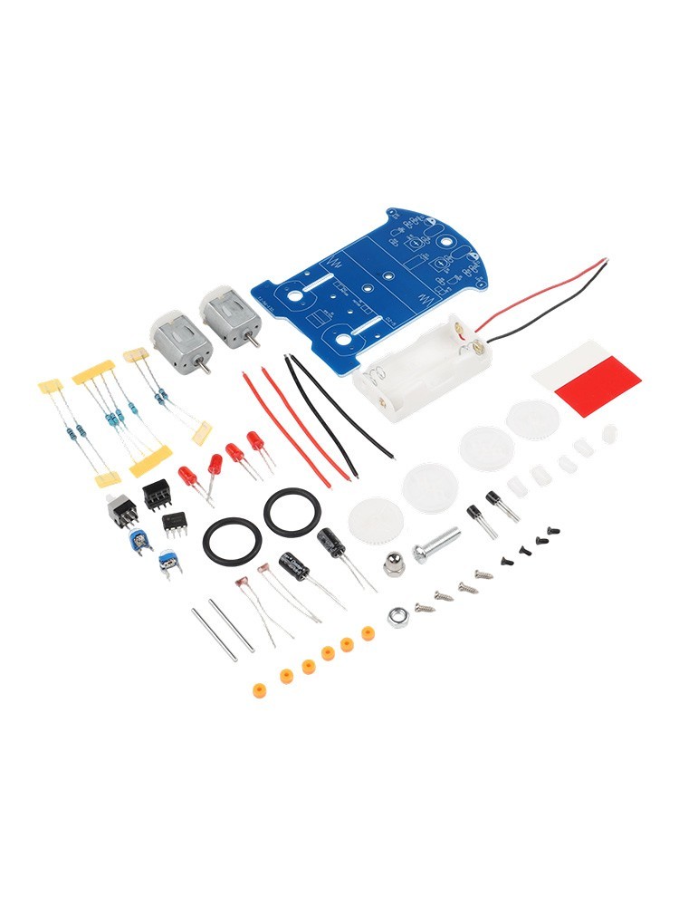 Beginner Friendly Soldering Kit Smart Tracking Car Electronics Project