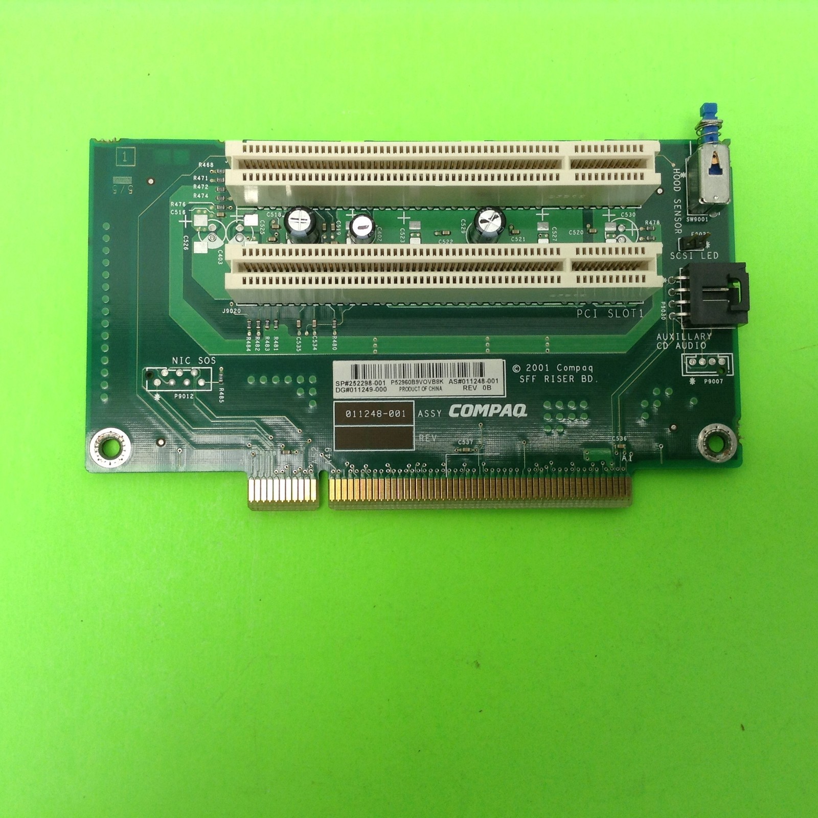 HP Compaq Celeron D515 268900-999 PC Computer Riser Daughter Board 011248-001