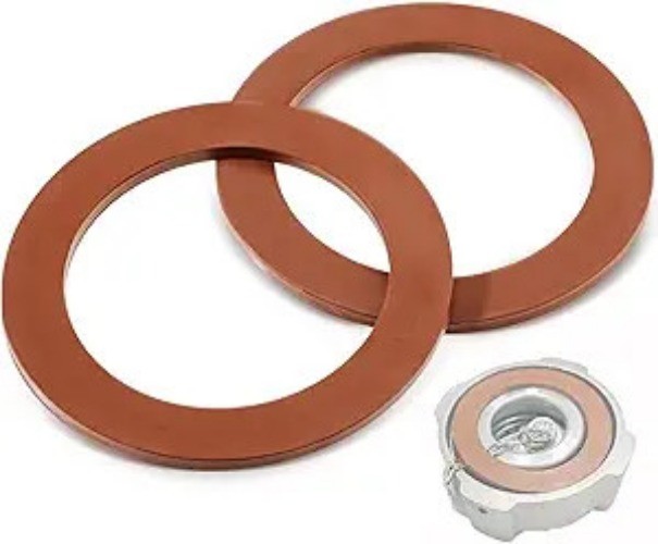 2 Pcs Fuel Cap Gasket 1/4 Turn Fuel Caps Tank Cap Gasket O Ring Circular Replace