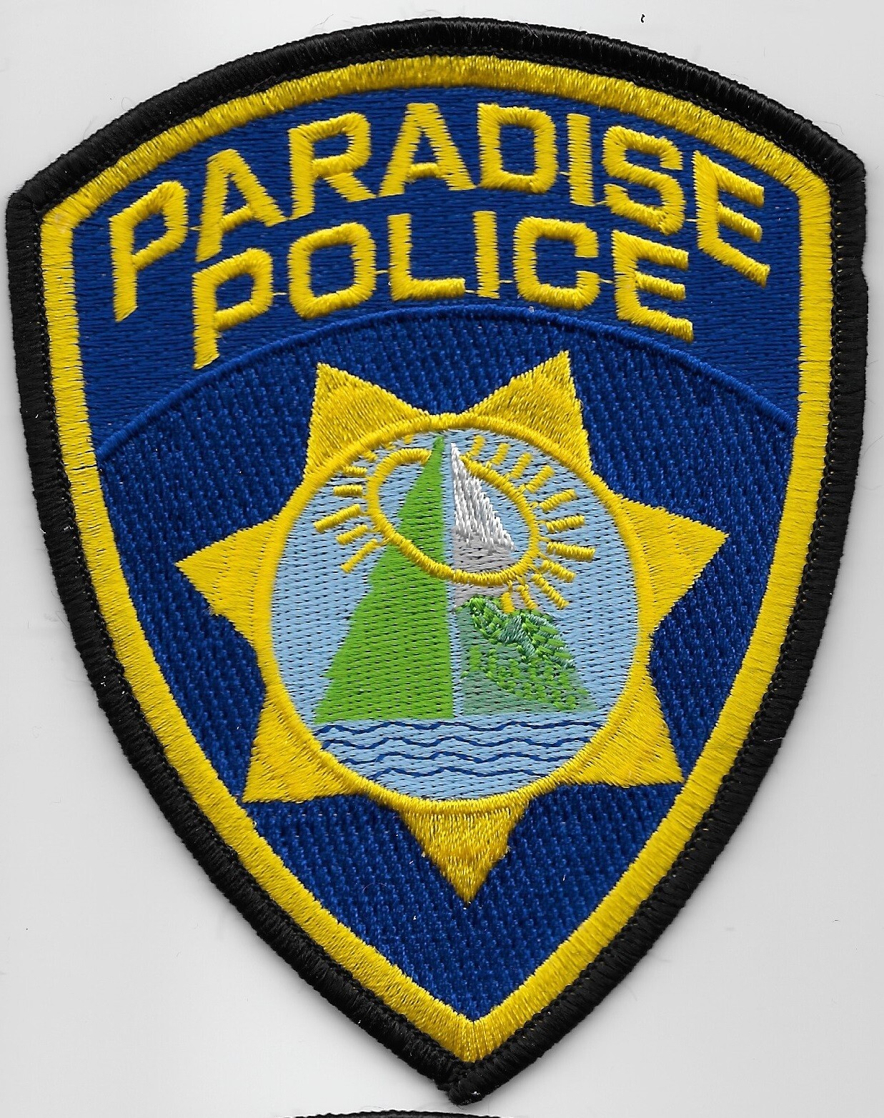 Paradise Police State California CA Full Color