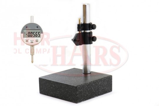 SHARS 2 Piece Combo 0-.50” Electronic Indicator & Granite Stand NEW R]