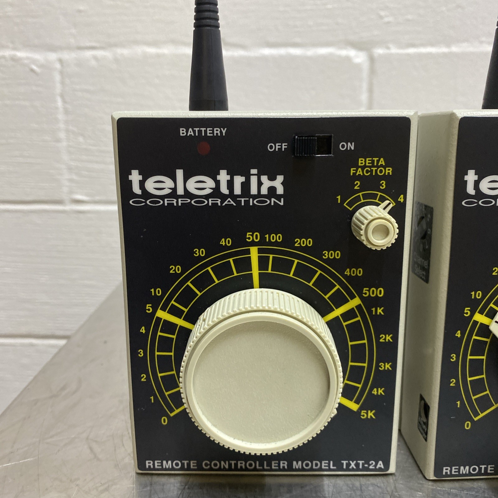 Teletrix TXR-2A Radiation Simulator And TXT-2A Remote Controller
