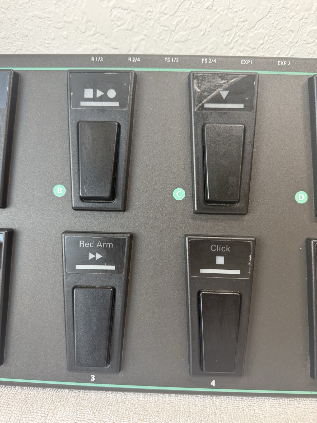 Nektar Pacer MIDI controller foot pedal board - No Power Cord