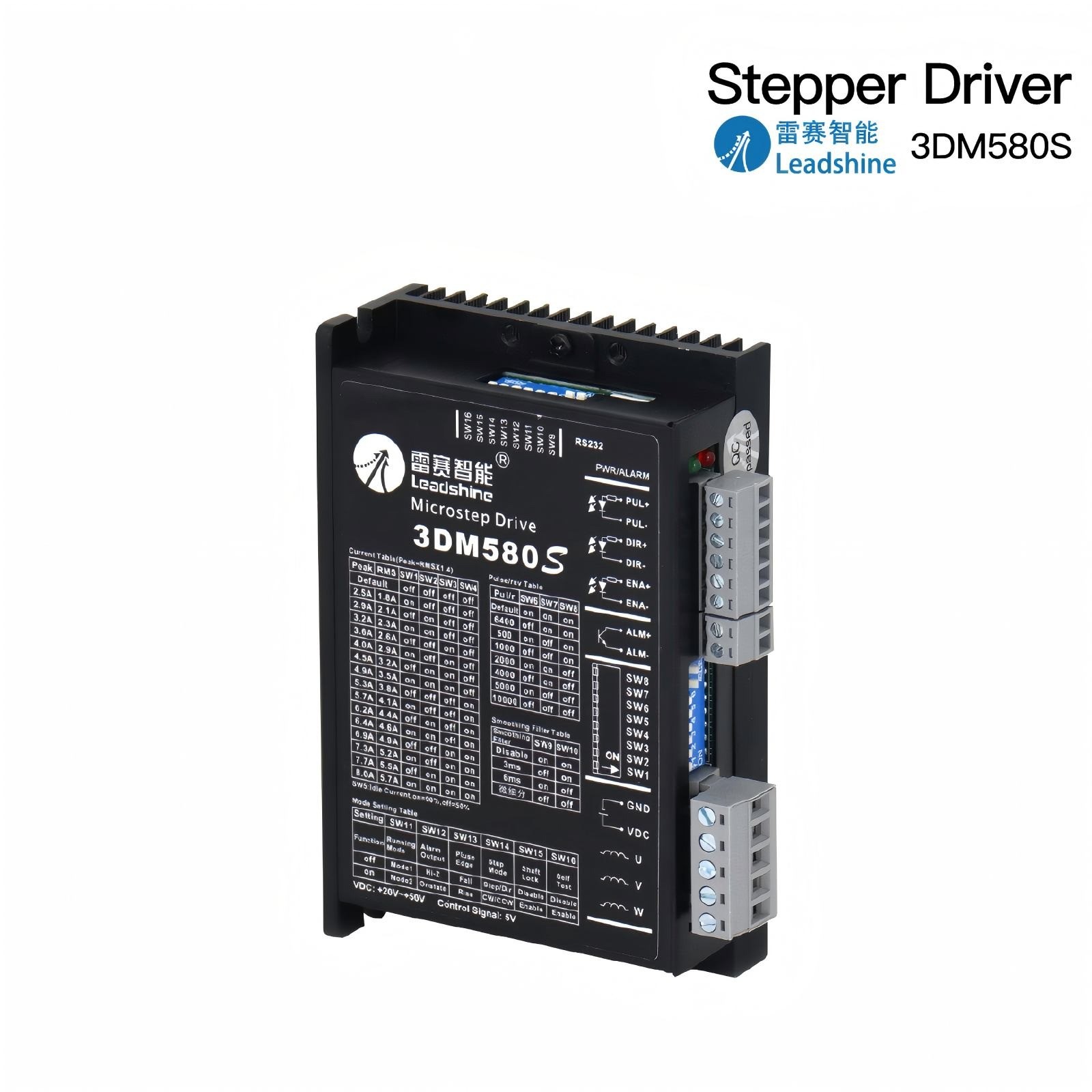 Leadshine 3DM580S 3Phase Stepper Driver For Stepping Motor CNC Engraving Machine