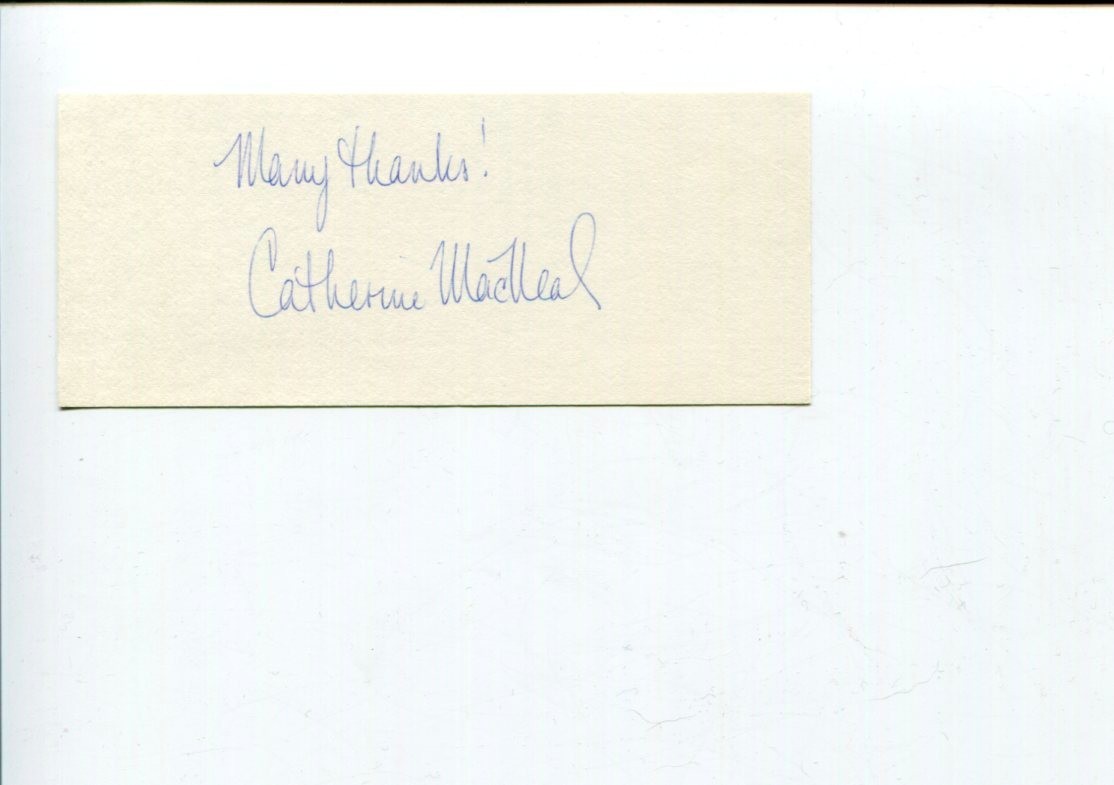 Catherine MacNeal Days of Our Lives Star Trek Voyager Signed Autograph