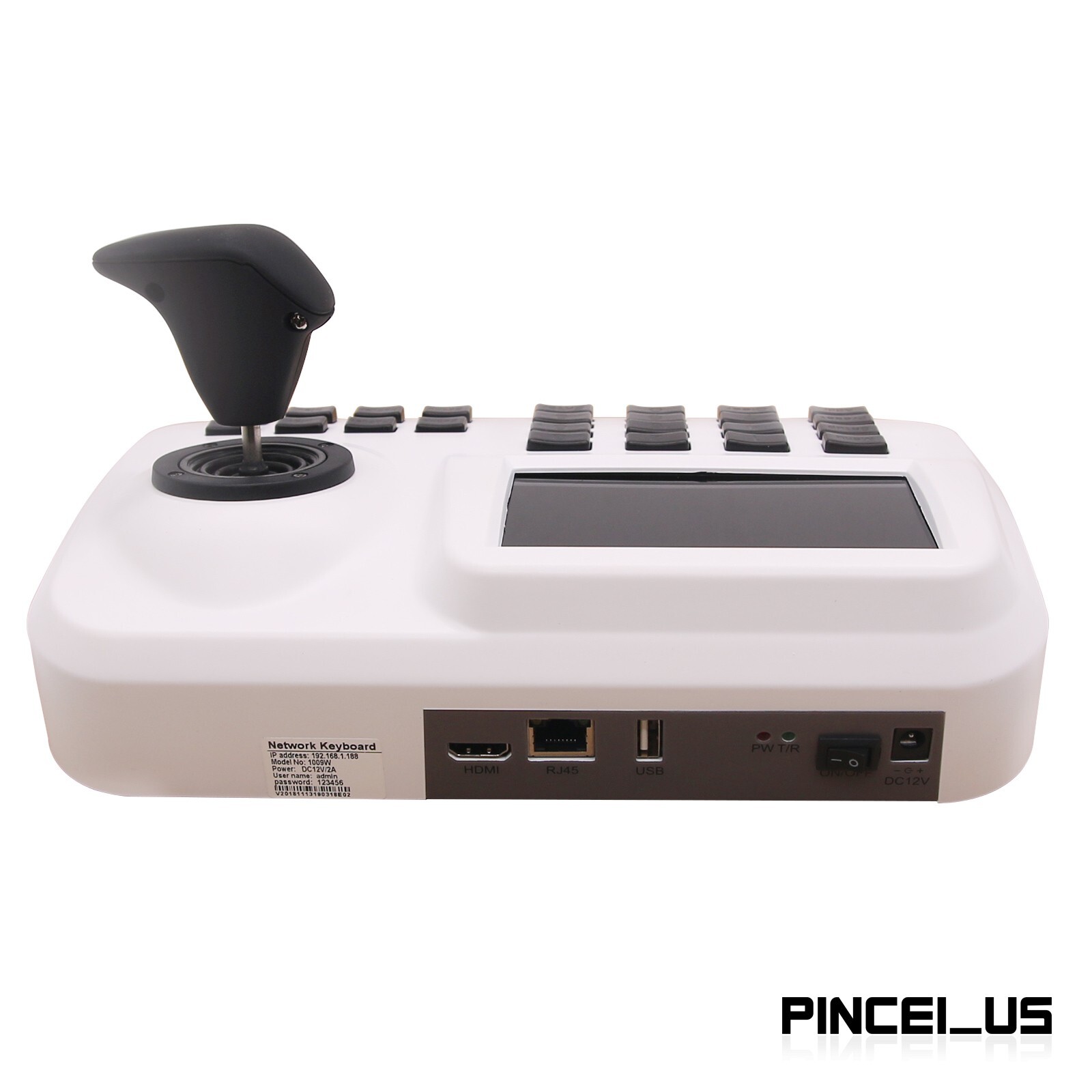 3D Axis Joystick Network Keyboard Controller For IP PTZ Dome Camera Surveillance