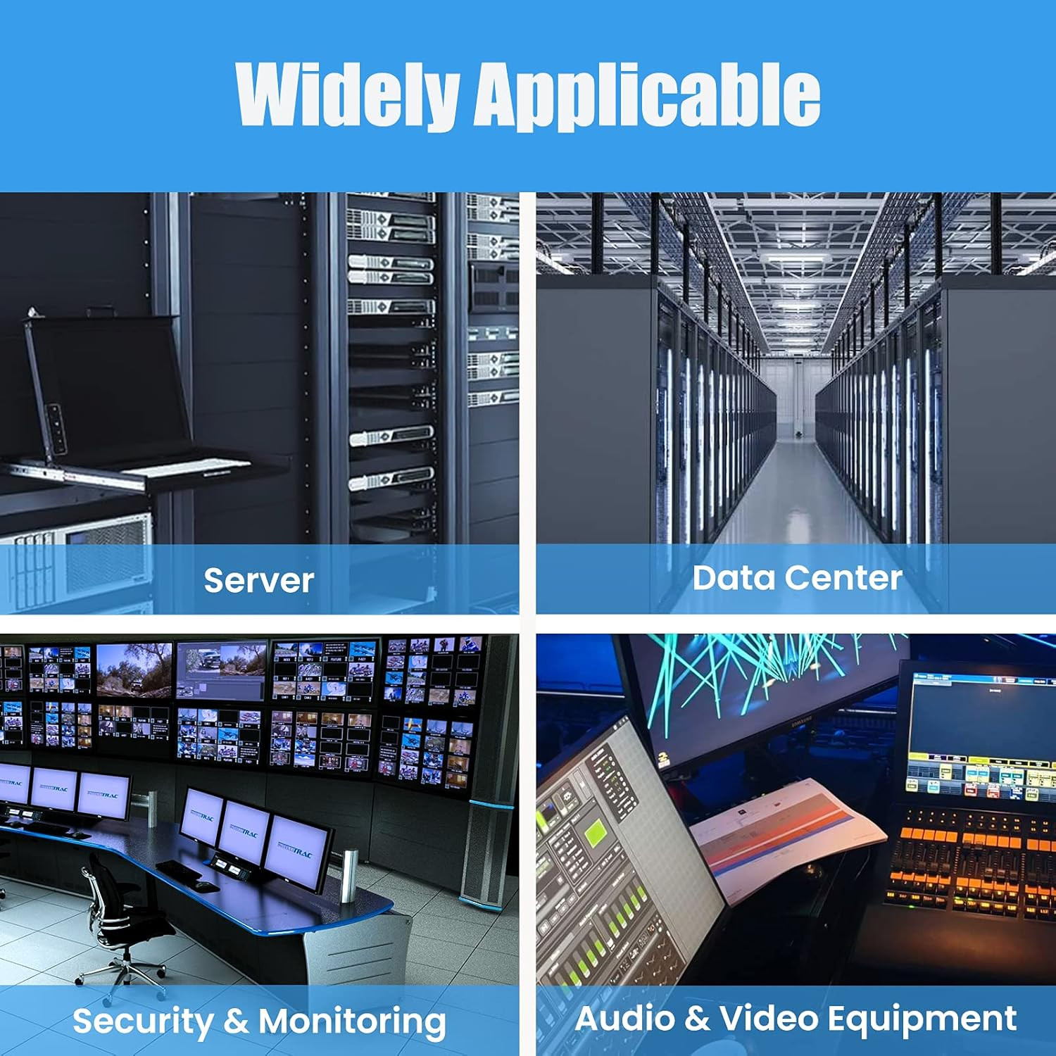 Wall Mount Server Cabinet for Networking Data Home Video Wifi Internet System wi