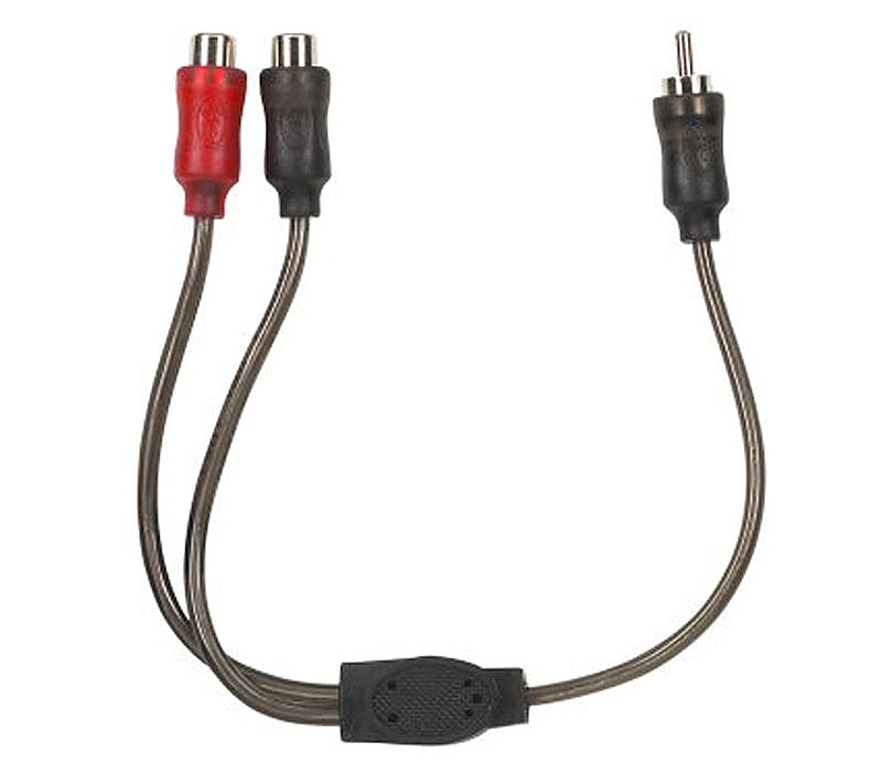 Stinger SPI21YF Pro1 Series Female Rca Y-Adapter (2) Female (1) Male Splitter