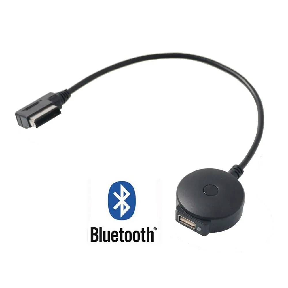 AMI MDI Bluetooth Adapter Audio Aux USB Female Cable for AUDI A4 A6 Q5 Q7 09-12+