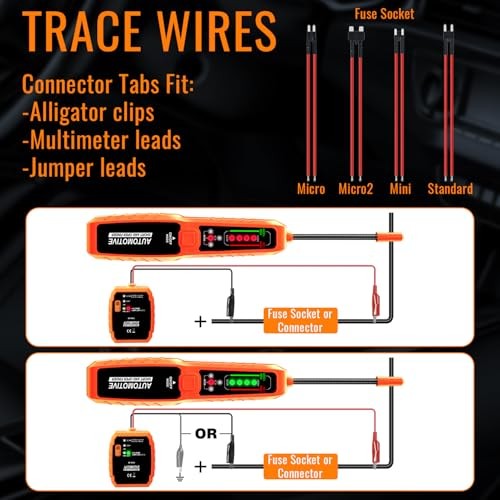 Automotive Wire Tracer & Electrical Tester – Open & Short Finder Tool
