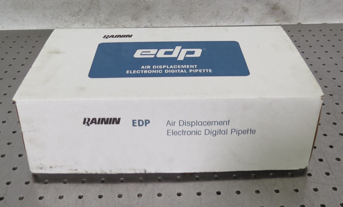 R194188 Rainin edp Air Displacement Electronic Pipette 1mL-10mL w/ Power Adapter