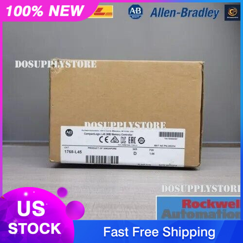 New Factory Sealed AB 1768-L45 SER B CompactLogix Safety Processor 1768L45