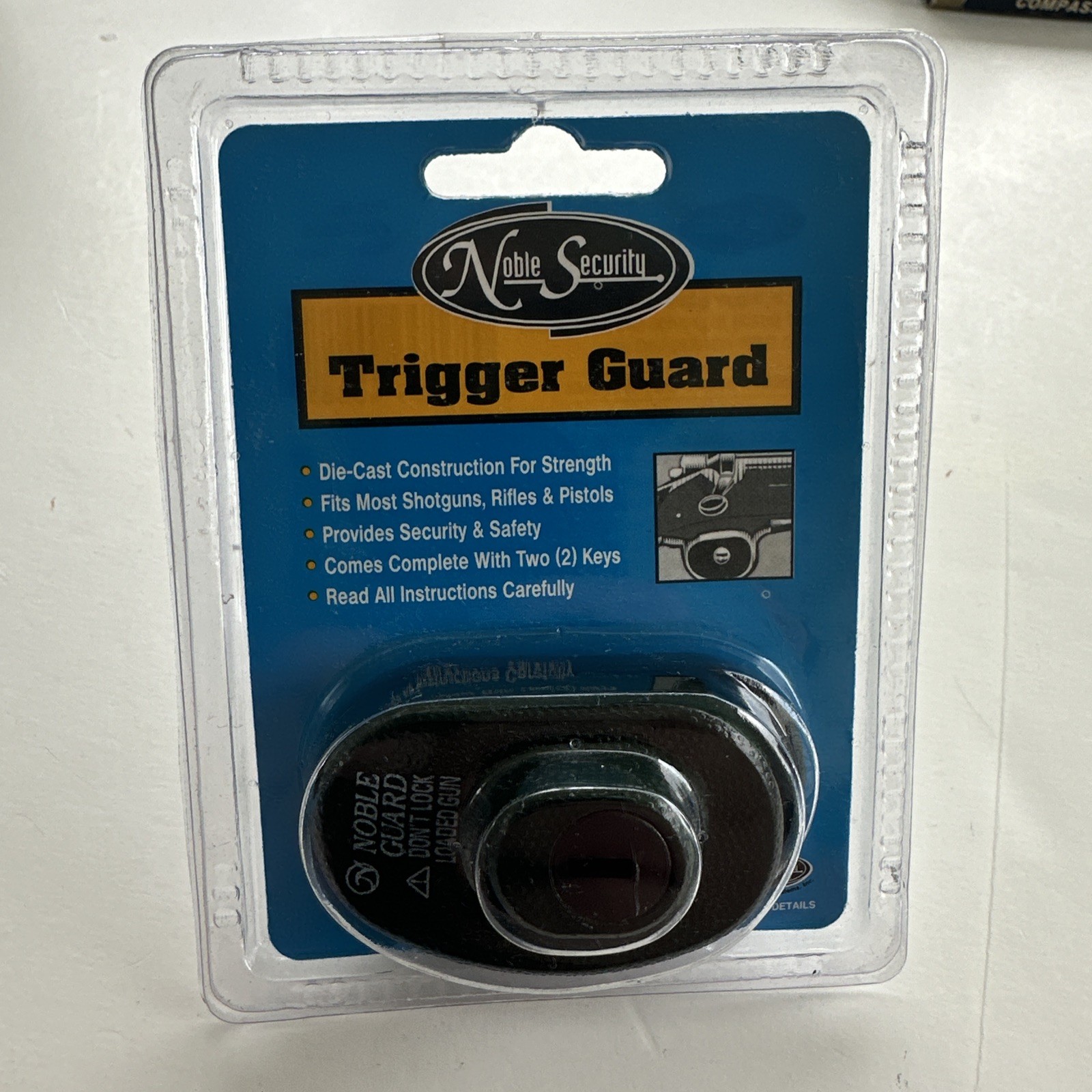 Noble Security NG-880S Die Cast Construction Trigger Guard Lock Rifle Pistol