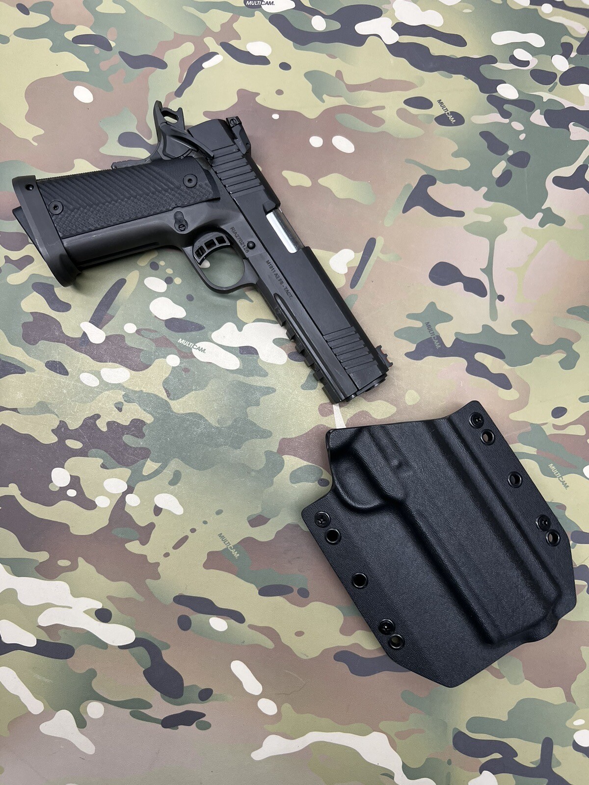 Black Kydex Holster for Rock Island M1911-A2 FS Tactical 5"