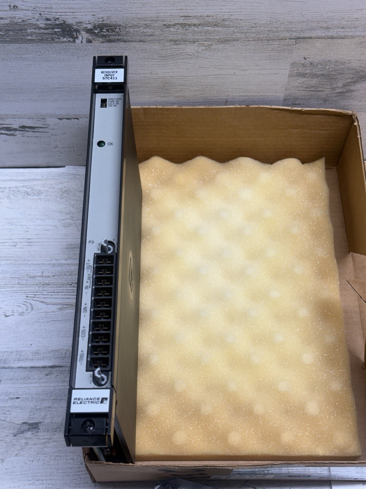 Reliance Electric 57C411 Resolver Input Module New