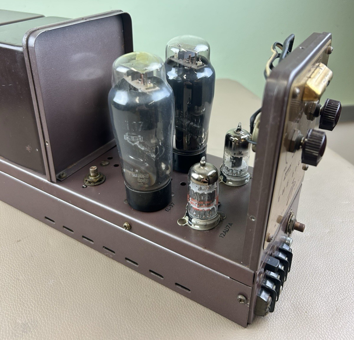 FISHER 80AZ MONO AMPLIFIERS RESTORED NICE