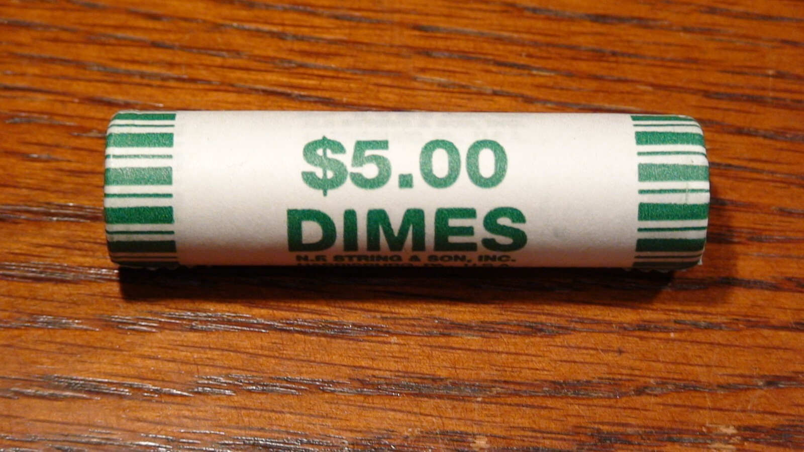 RARE 2009 D ROOSEVELT DIME BANK WRAPPED ROLL FIFTY 10C Coins BUY IT NOW!