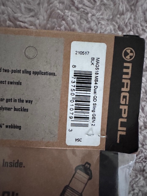 Magpul MS4 Dual QD Sling GEN2  Two Point Weapon Sling Black MAG518
