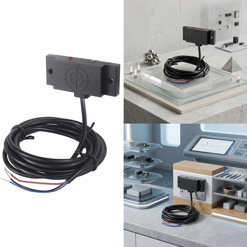 Adjustable NPN Capacitive Sensor for Non-Metallic Object Detection 0-8mm Range