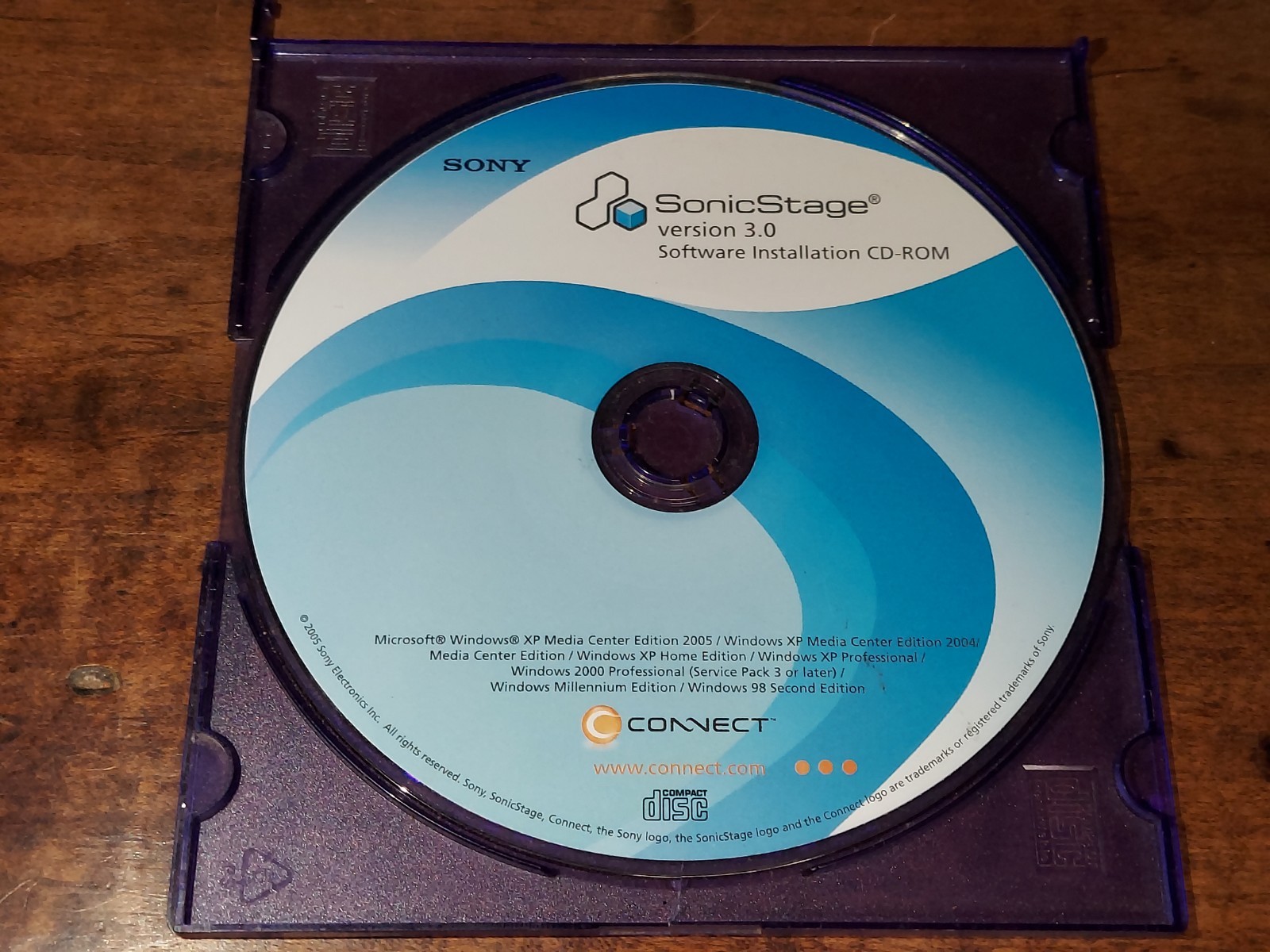 Sony SonicStage Version 3.0 Audio Software CD for Windows XP/2000 Pro PSP