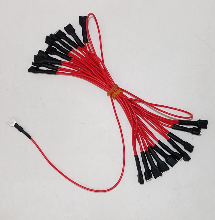 2 X Arcade Push Button Micro Switch Daisy Chain 0.187 Connectors U-250(6.3)