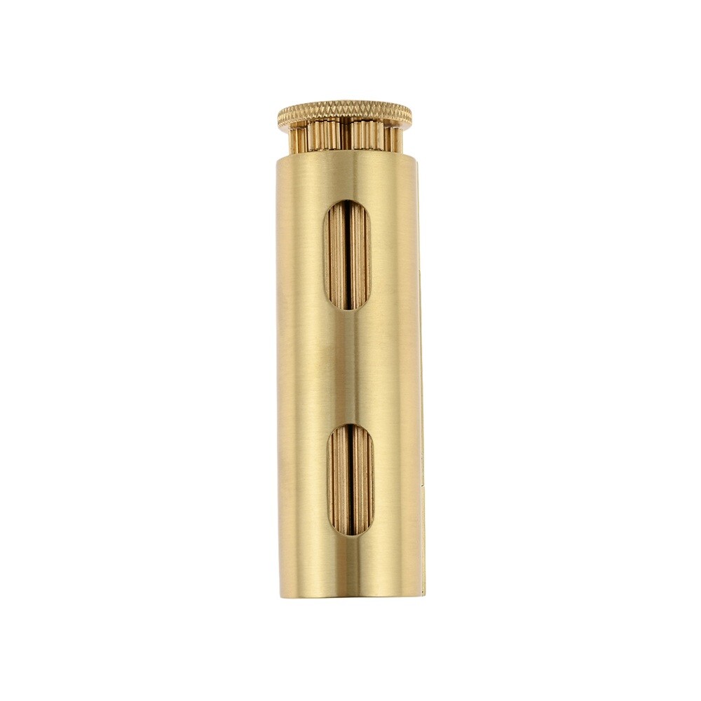 Cigarette Rolling Machine Gold Brass Manual Practical Roller Gift For Family