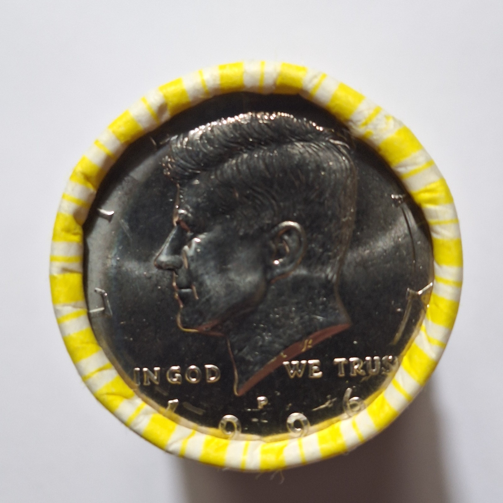 1996-P Kennedy Half Dollar Roll Unsearched