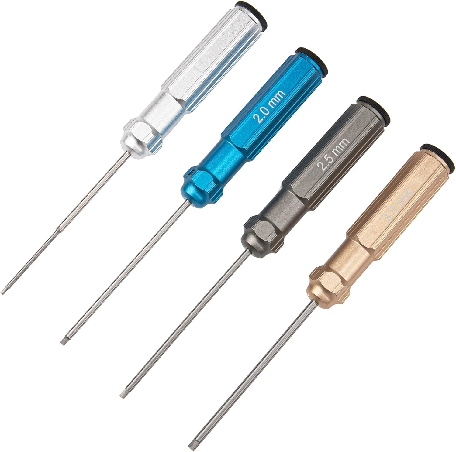 4Pack Hexagonal Screwdrivers 1.5Mm 2.0Mm 2.5Mm 3.0Mm Hex Screw Driver Tools ...