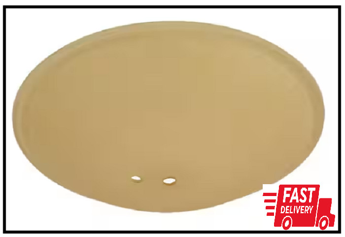 Andross 48 in. Oil Rubbed Bronze Ceiling Fan Tea Stain Glass Bowl - Replacement
