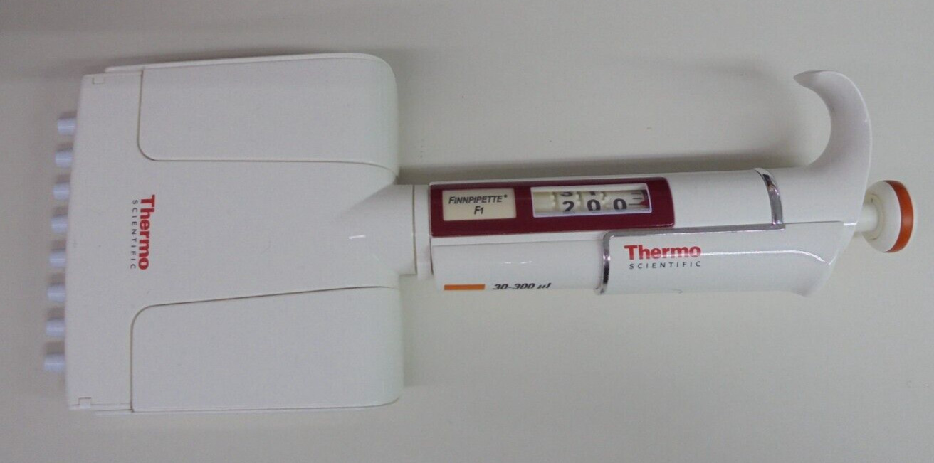 Thermo Scientific Finnpipette F1 30-300µL 8 Channel Manual Pipette