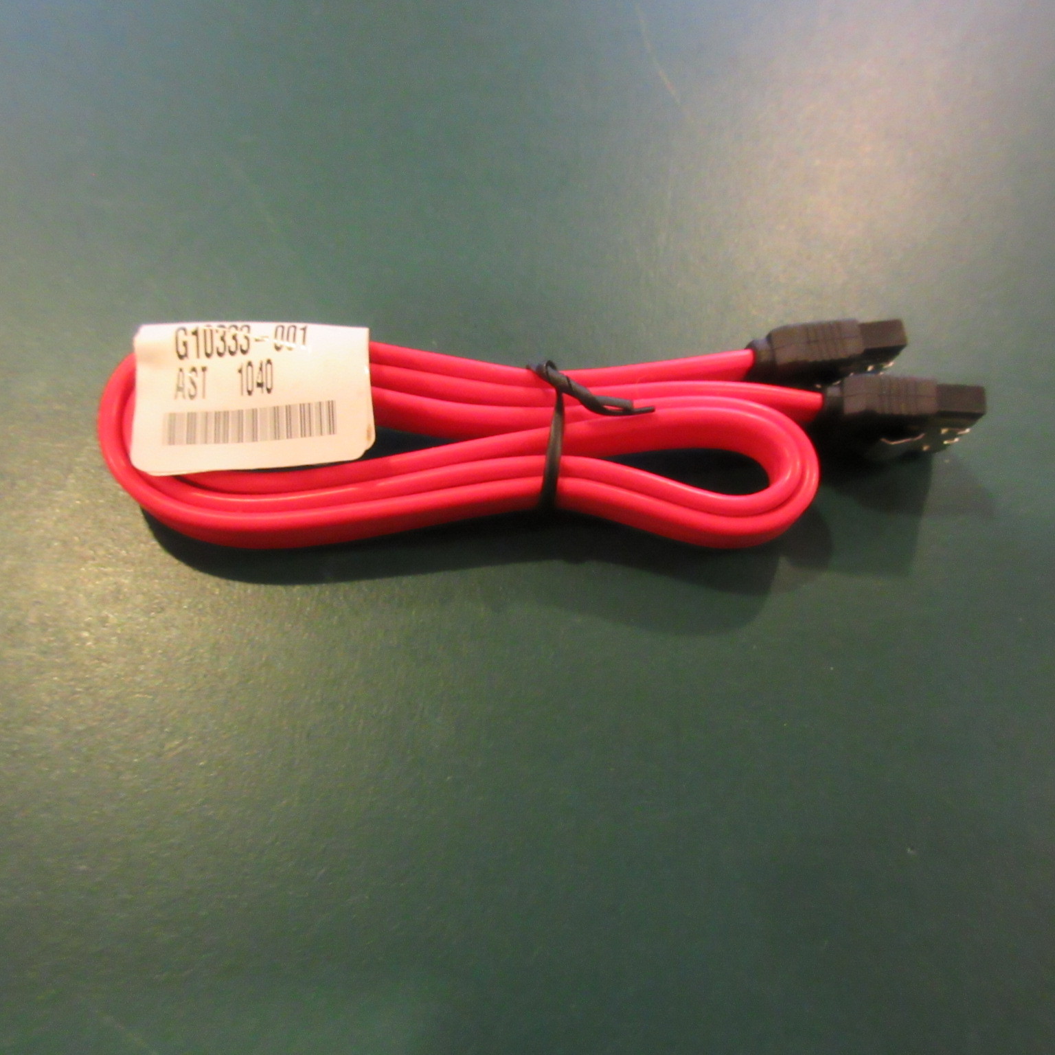 Ten 20" Serial ATA SATA Hard Drive Cables - As Pictured