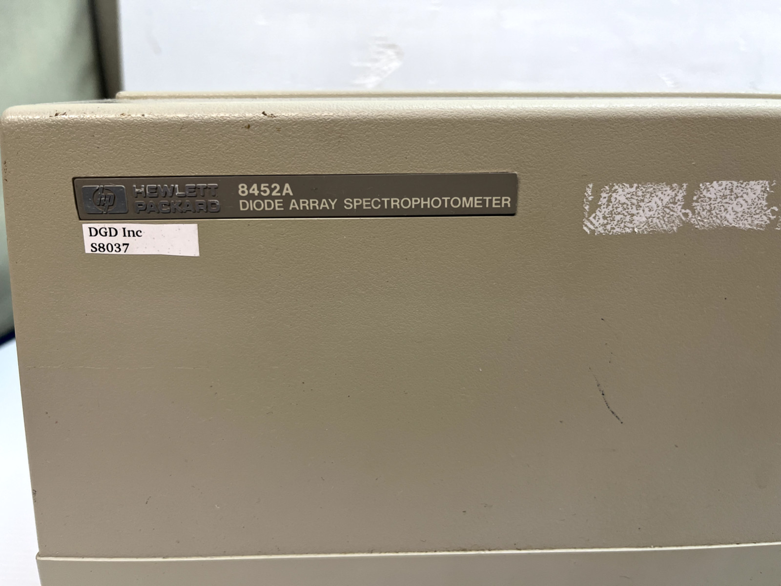 HP 8452A Diode Array Spectrophotometer S8037