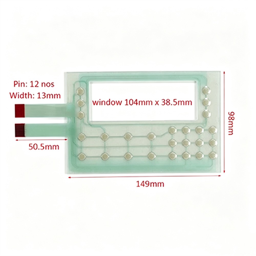 For XP2-18R XP2-18RT XP2-18R-B XP2-18RT-B With Overlay Membrane keypad