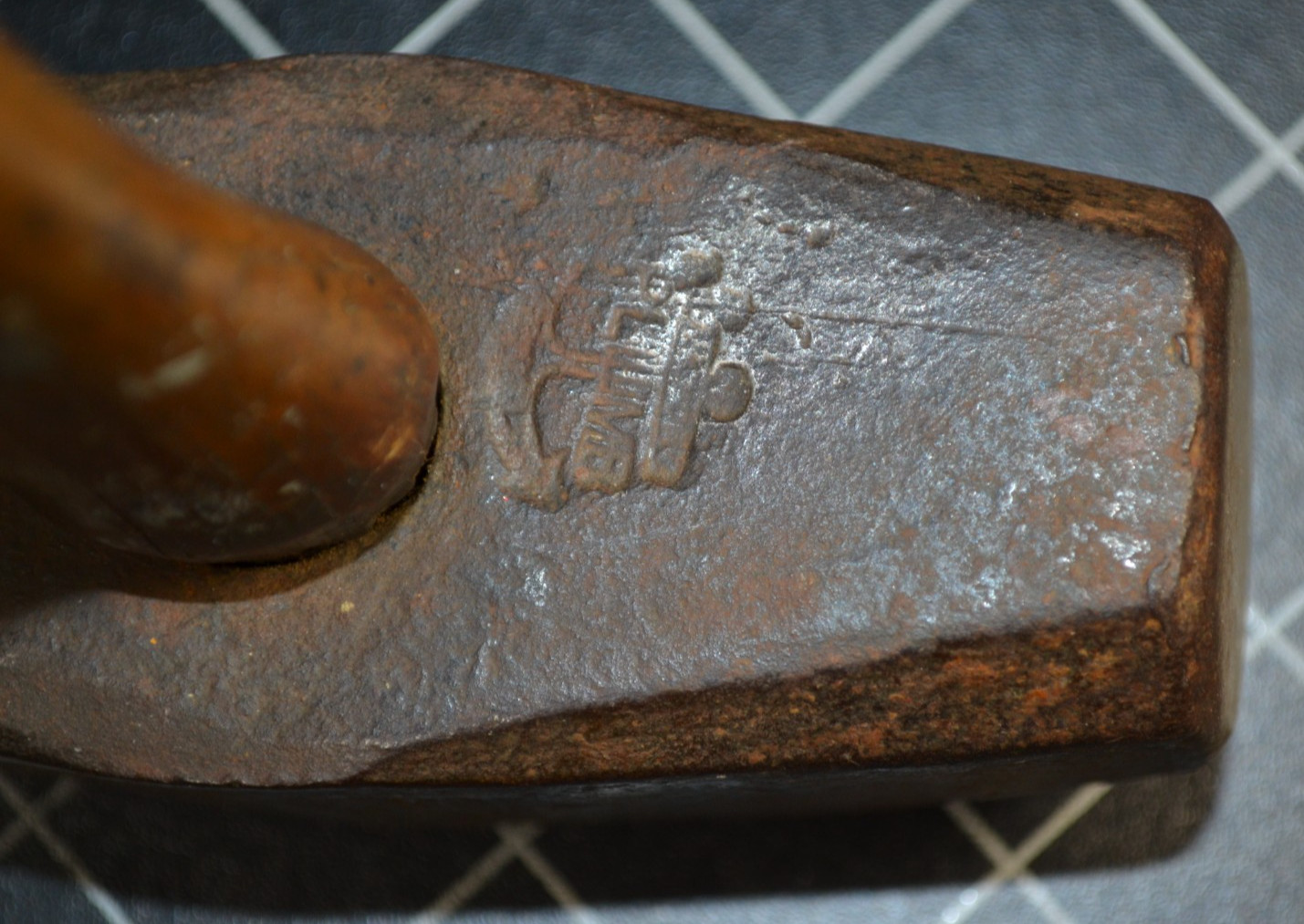 ANCHOR PLUMB - HAND DRILLING HAMMER - 5# - ALL ORIGINAL