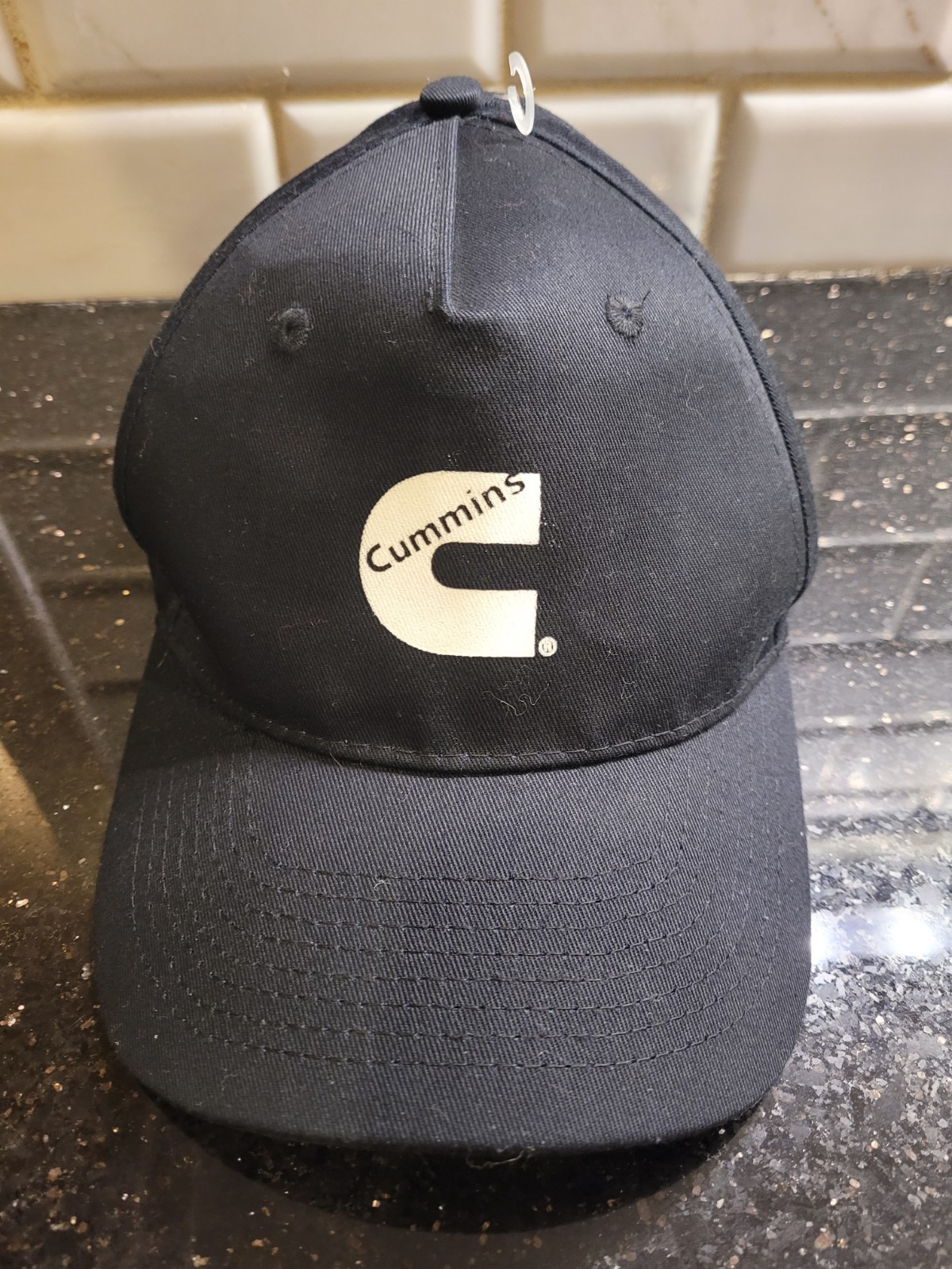 Cummins Snapback Hat Black Cap Tech Center Columbus Indiana