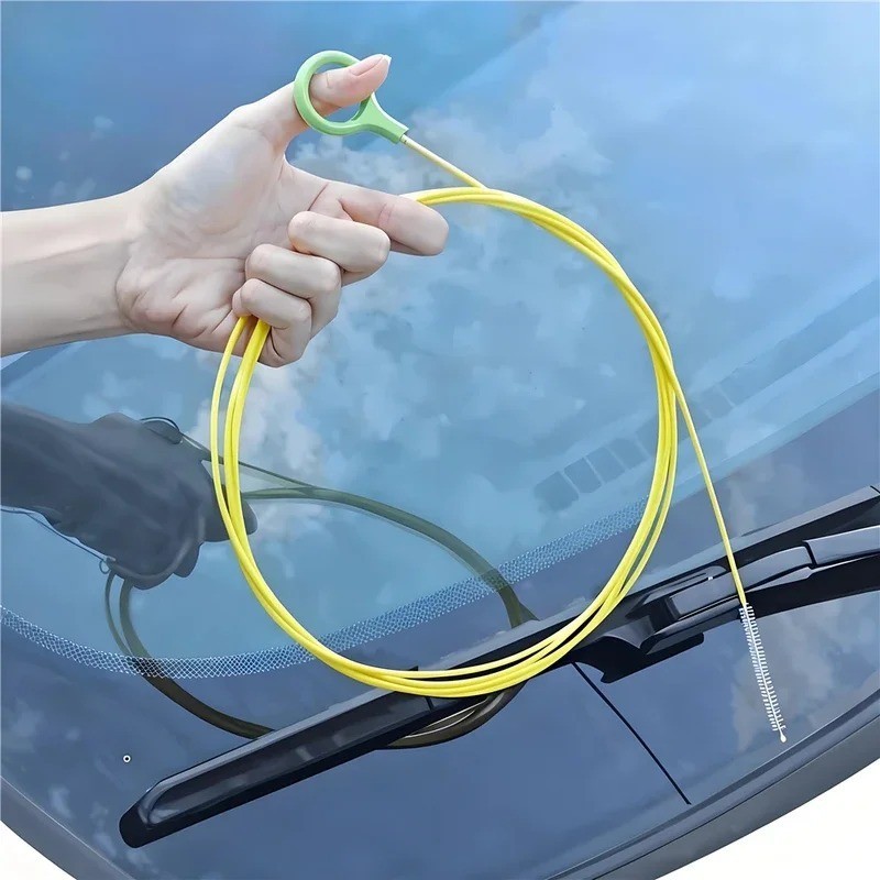 Flexible Car Sunroof Drain Cleaning Tool – Long Hose Unclogger for Auto Pipes