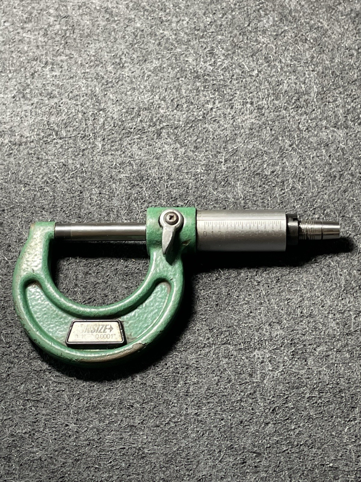 INSIZE micrometer. Machinist Tool. Loose Ratchet Stop /  .0001” Resolution