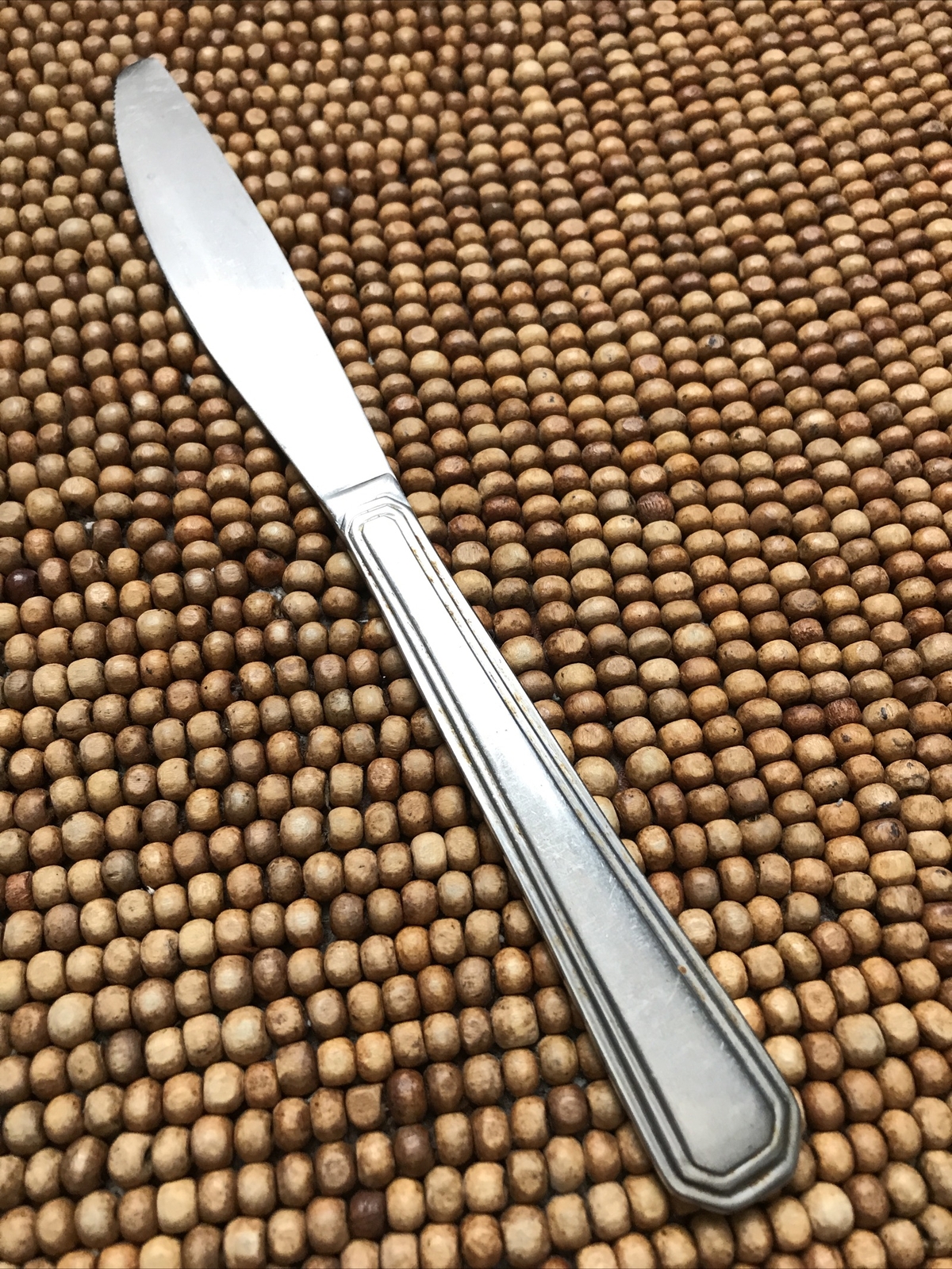 Hampton Stainless Glossy HSV188 Outlined Tri-Tip DINNER KNIFE 8.5”