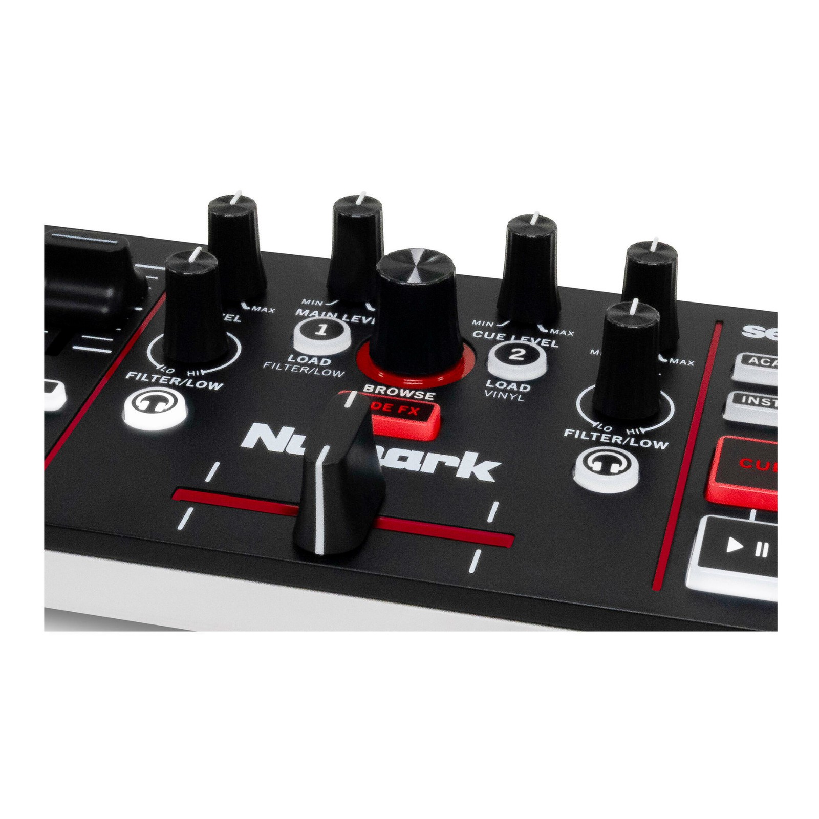 Numark MixTrack Go Ultra-Portable 2-Deck DJ Controller with Stems Control
