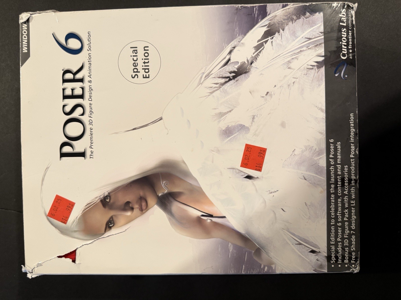 Curious Labs Poser 6 3D Figure Design Animation Software for Windows Special Ed